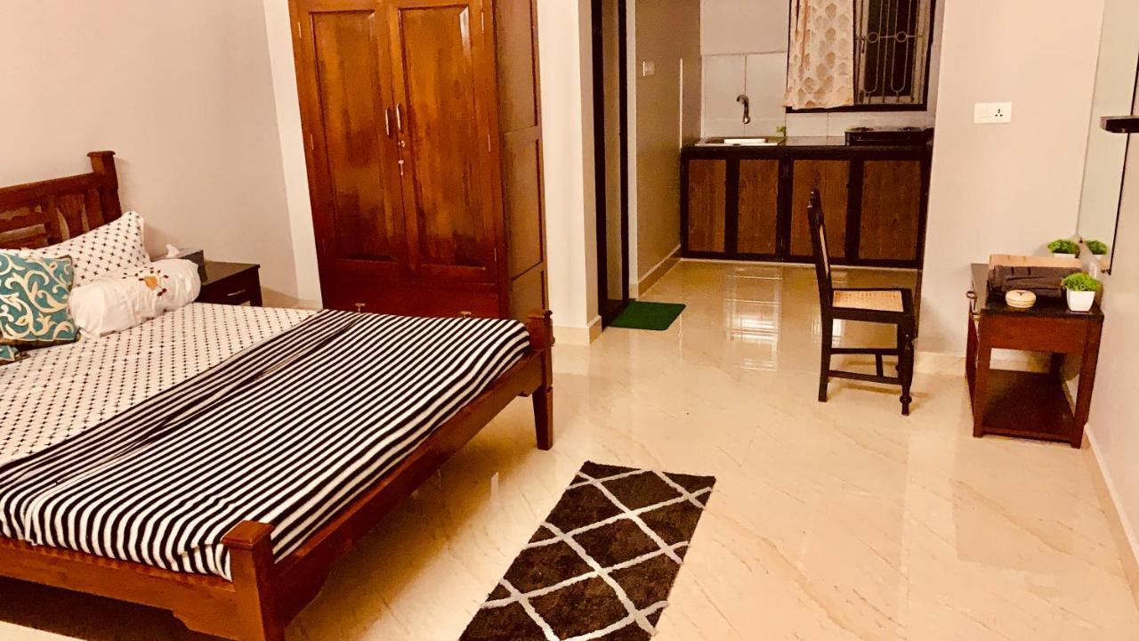 Stan-Inn, North Goa, Vagator, With Strong Wifi,Free Private Parking & Kitchen, Can Cook Where You Stay Eksteriør bilde