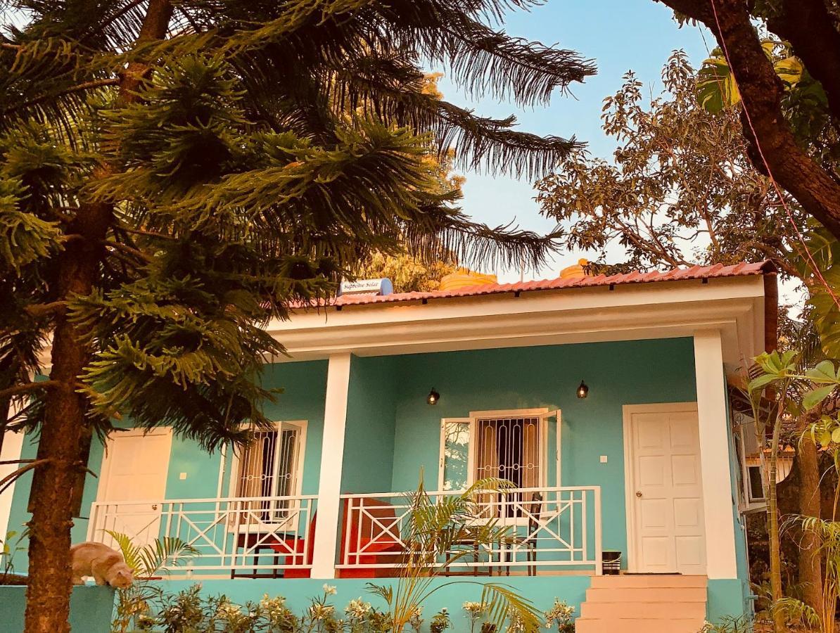 Stan-Inn, North Goa, Vagator, With Strong Wifi,Free Private Parking & Kitchen, Can Cook Where You Stay Eksteriør bilde